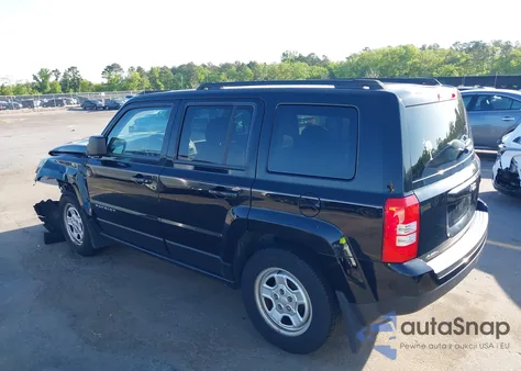 2014 Jeep Patriot Sport from USA, damaged, VIN 1C4NJPBB4ED886950
